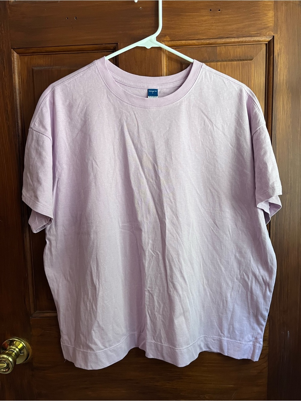 Old Navy Lavender Short Sleeve Crewneck Tee